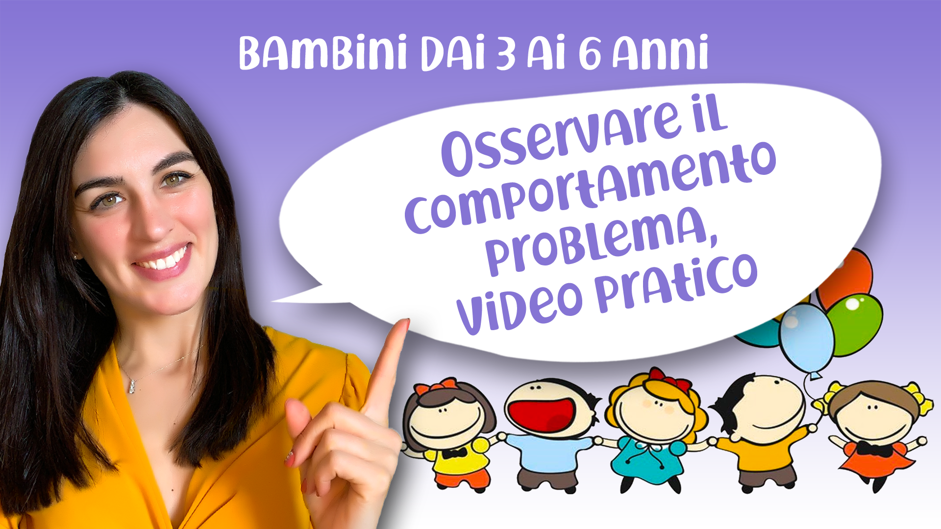 Il comportamento del bambino a 3 anni 